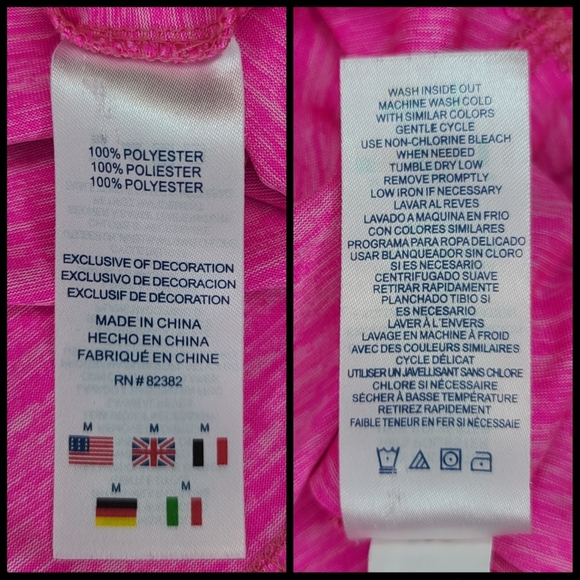 Girls Champion Performance Long Sleeve Medium - Picture 3 of 4